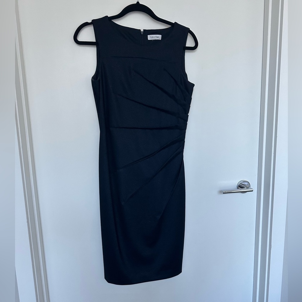 Calvin Klein Navy Shift Dress